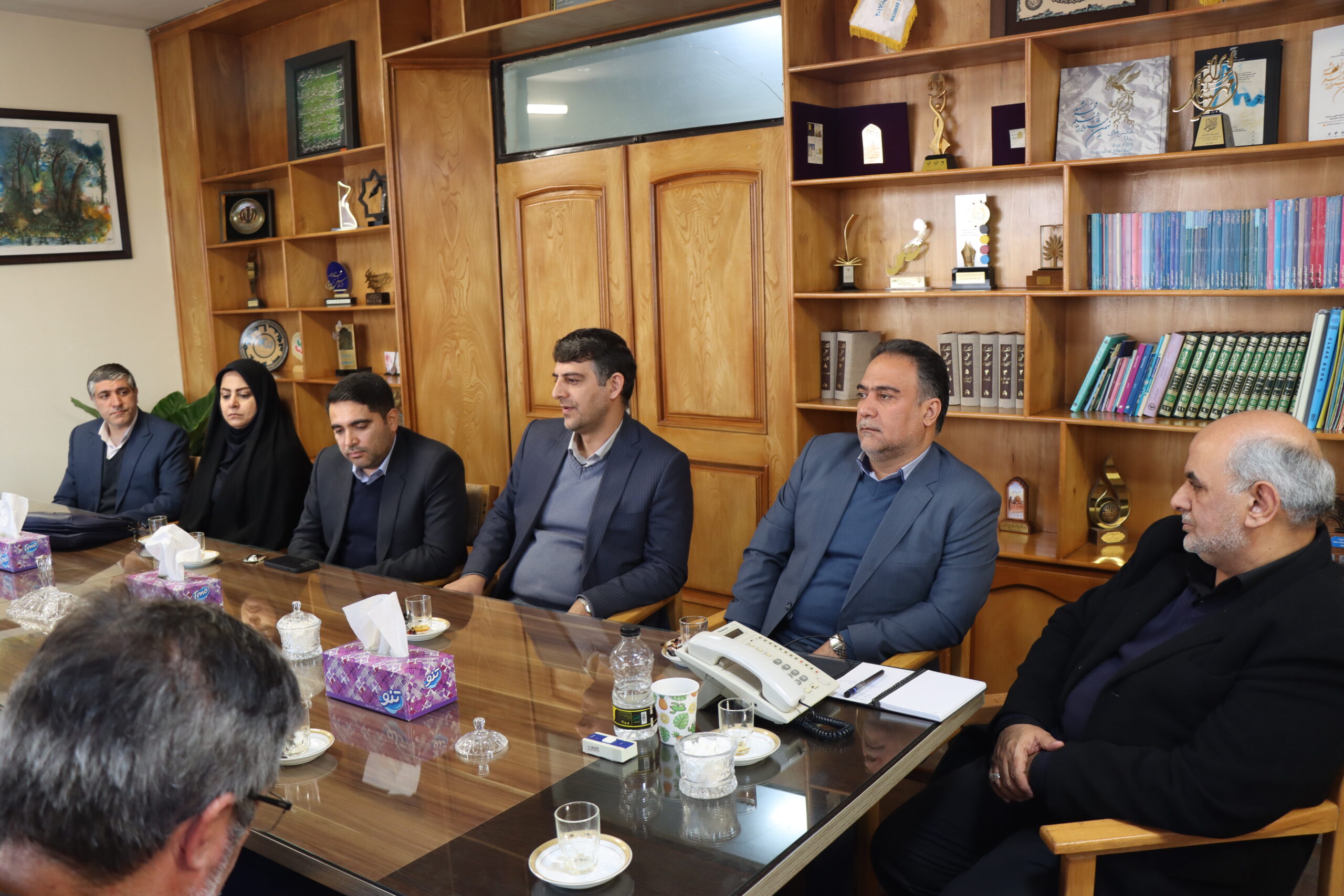 دیدار و گفتگوی تیم مدیریت شهری طرقبه با مدیر کل جدید فرهنگ و ارشاد اسلامی خراسان رضوی